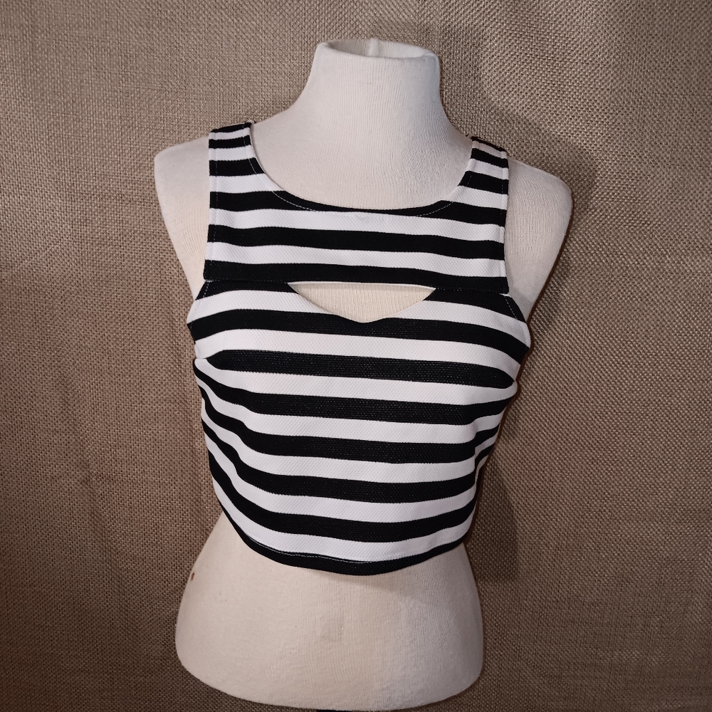 NEW Crop Top by Poof Couture Large